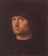 Antonello da Messina Portrait of a Man oil on canvas